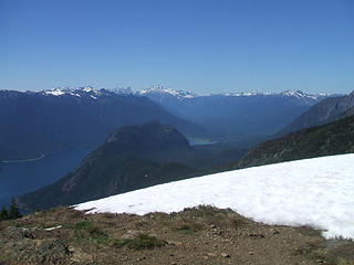 North end of Ross Lake from Desolation