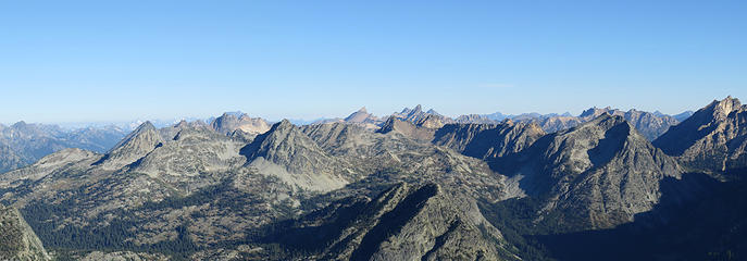 Looking N-NW from Motherlode