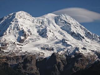 Liberty Cap on Left, taken from Glacier View area 2014