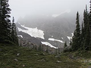 Last look up to upper basin