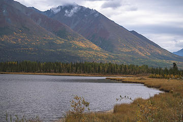 Crystalline Hils with Ruth Lake in foreground