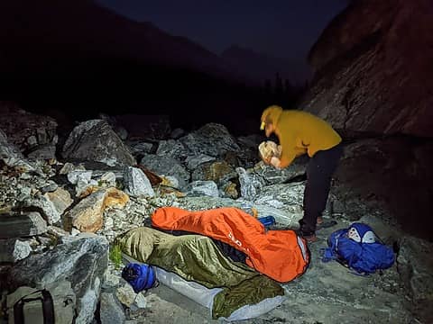 Bivy site