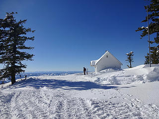 Ready to ski out.