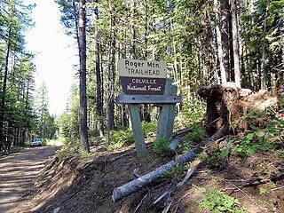 Roger Mtn Trailhead to Mt Rogers.