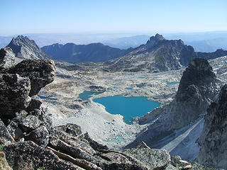 Enchantment Basin from Dragontail Pk.