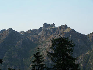 Gunn Peak from basin