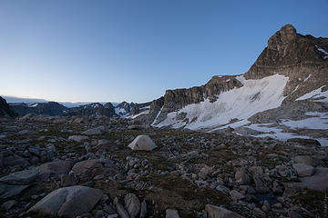 our most alpine campsite yet