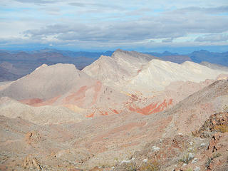 mysterious white peak