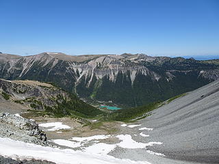 Emmons Glacier Lake and Sunrise