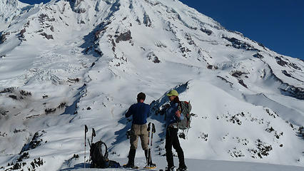 Barry and Barb dwarfed by the Big R