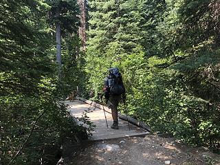 Crossing Crater Creek