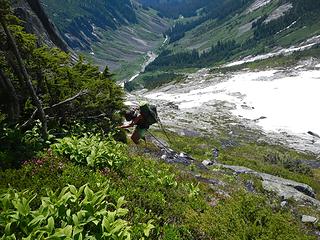 waterfall rappel