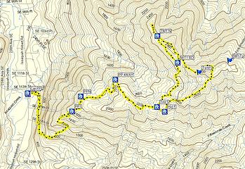 3 tiger mtn summits and Poo poo point 
11.0 miles 
5 hours moving, 8 hrs car to car 
4019 feet of climbing 
2960 feet high point 
176 photos