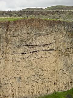 Cliff at Palouse Falls.