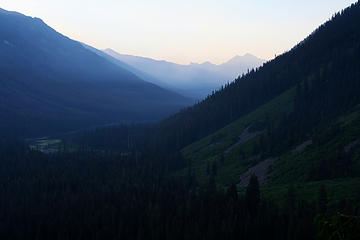 Dawn over Hyas Lake