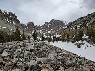 Wheeler Peak's northeast face