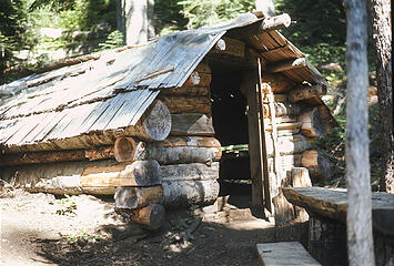 Bishop's Chalet on the Cascade Pass Trail 1969