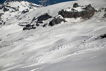 Emmons Glacier and Meany Crest