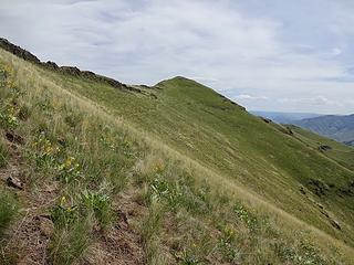 Leaving Birch Creek BM.