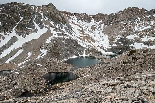 lakes below glen pass