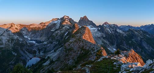 Sunrise from Trappers Peak