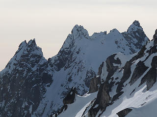 Colchuck col views