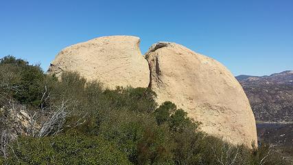 Split rock @ summit