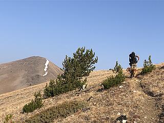 Gray Peak ahead