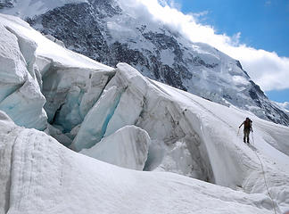 Seracs In The Second Icefall