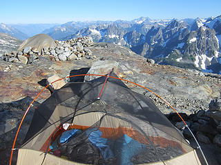 Sahale Glacier camp overnight 036