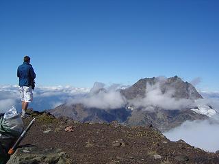 On Top of Crater Mountain