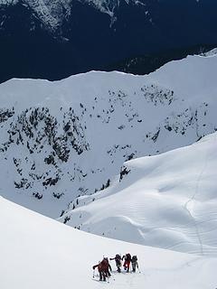 awesome snowshoe tracks