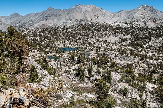 leaving 60 lake basin