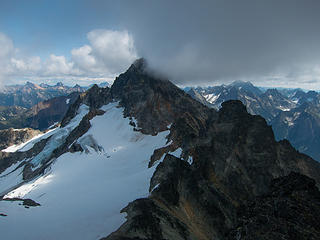 Kimtah Peak from Cosho Peak