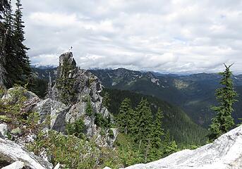 rock outcrop by Fall