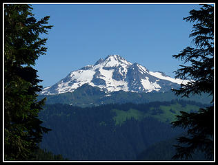 Framed Glacier Peak