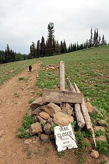 just a trail sign..big whoo