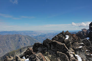 A look east from the summit