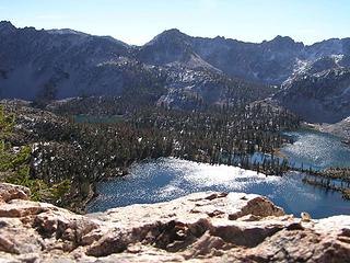Twin Lakes from Snowyside Pass