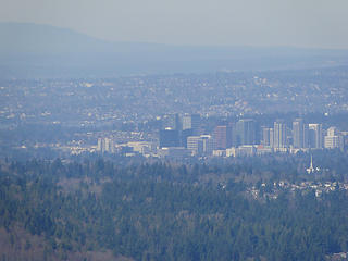 View towards downtown Bellevue from Poo Poo Point.