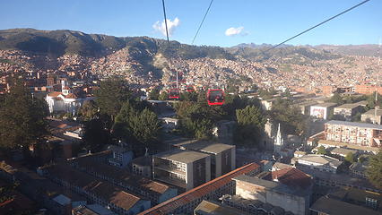 View from the gondola