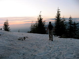 larry heading down