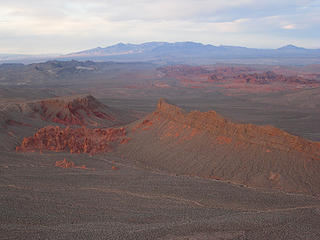 Mormon Mountains distant