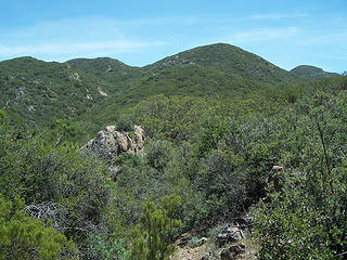 Hills below Iron Spring Mtn.