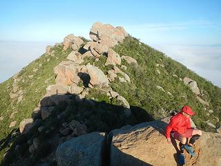 summit from false summit