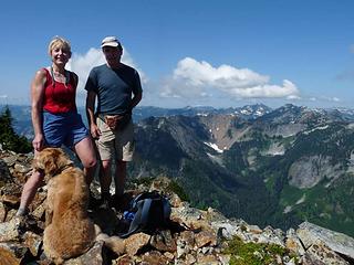 On top of Alta looking west