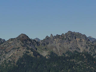 Governors ridge from lunch spot below Shriner Peak lookout.