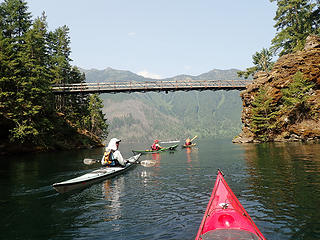 Exiting Devil's Creek