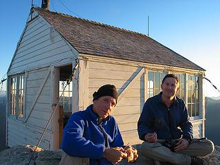 Daniel and Friend at Lookout