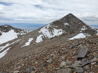 Climbing up to Jeff Davis